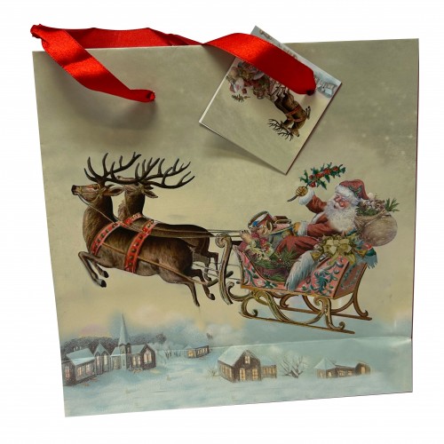 Santa shopper with sleigh